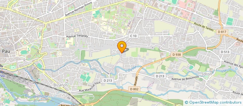 localisation de l'entreprise SAMI  BIZANOS