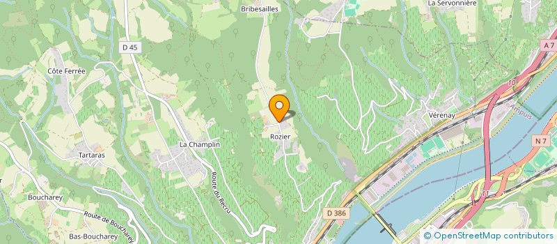 localisation de l'entreprise SAMI  AMPUIS