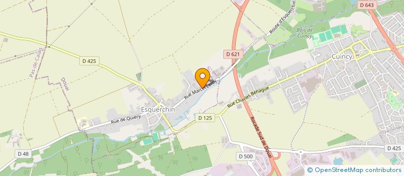 localisation de l'entreprise SAMI à ESQUERCHIN