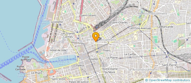 localisation de l'entreprise SAMI BAVER à MARSEILLE