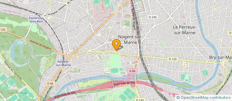 localisation de l'entreprise SAMI-JF  NOGENT-SUR-MARNE