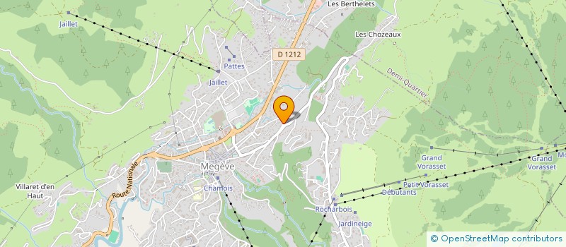 localisation de l'entreprise SAMIA BIJOUX  MEGEVE