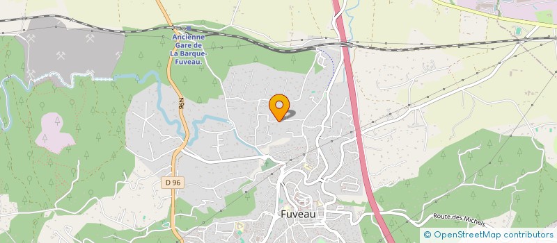 localisation de l'entreprise SAMIAN  FUVEAU