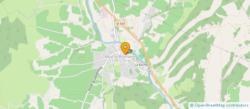 localisation de l'entreprise SAMIBERT à ALBA-LA-ROMAINE