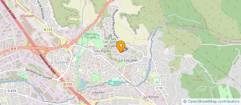 localisation de l'entreprise SAMIC INVESTISSEMENTS à VITROLLES
