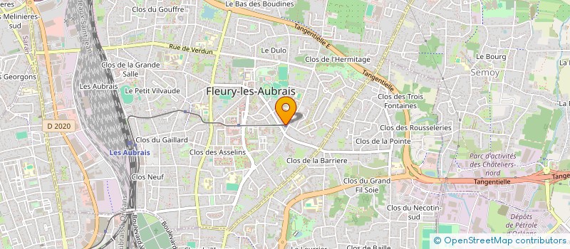 localisation de l'entreprise SAMICAR EURL à FLEURY LES AUBRAIS