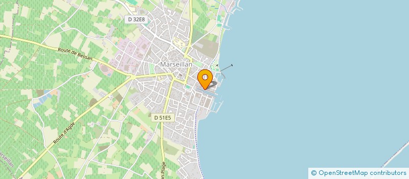 localisation de l'entreprise SAMICHEM à MARSEILLAN