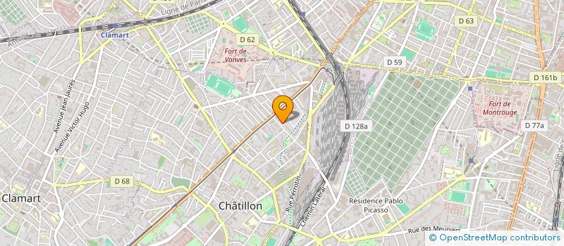 localisation de l'entreprise SAMICHIBYTE  CHATILLON