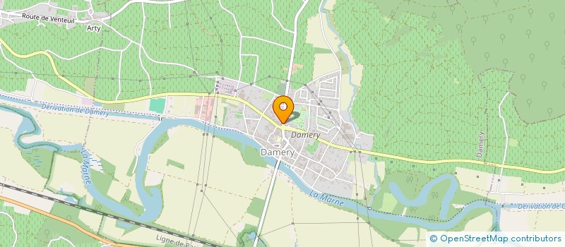 localisation de l'entreprise SAMICYF  DAMERY