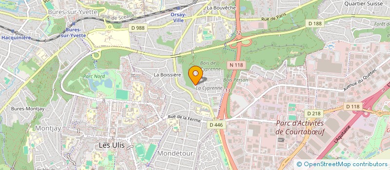 localisation de l'entreprise SAMIE ET CIE à ORSAY