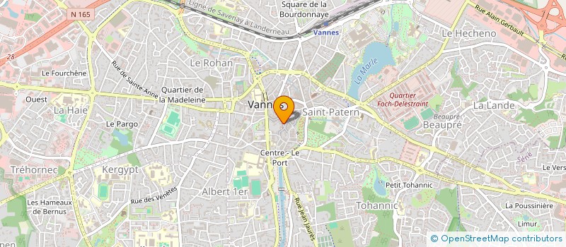 localisation de l'entreprise SAMIG à VANNES