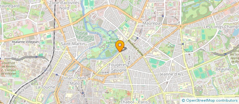 localisation de l'entreprise SAMIJO  RENNES