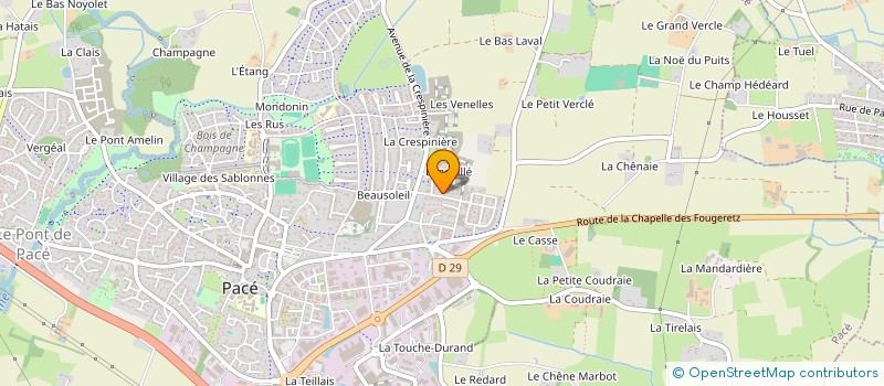 localisation de l'entreprise SAMILO à PACE