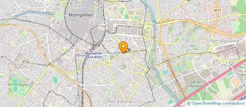 localisation de l'entreprise SAMILORE à MONTPELLIER