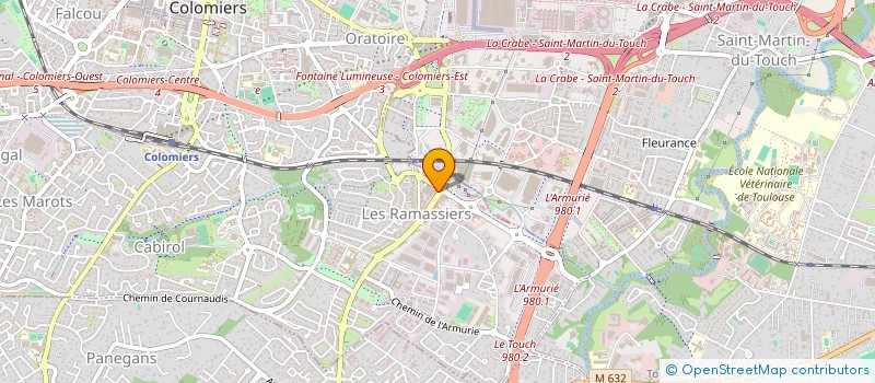 localisation de l'entreprise SAMIMAN à COLOMIERS