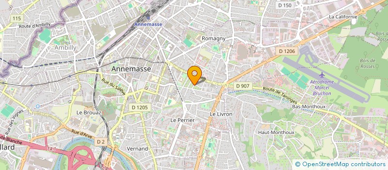 localisation de l'entreprise SAMIPA à ANNEMASSE