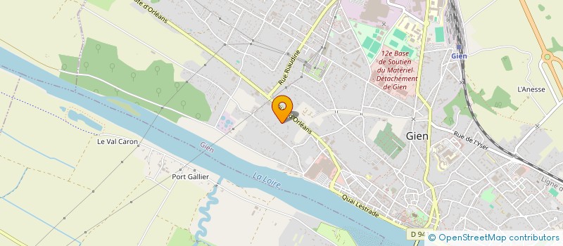 localisation de l'entreprise SAMIPAT à GIEN