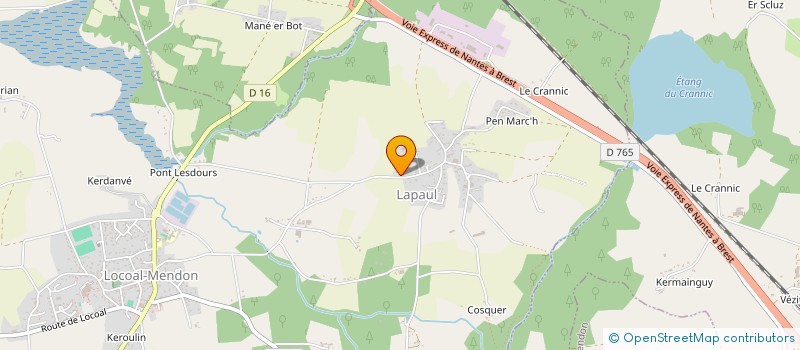 localisation de l'entreprise SAMIPIERRE  LOCOAL-MENDON