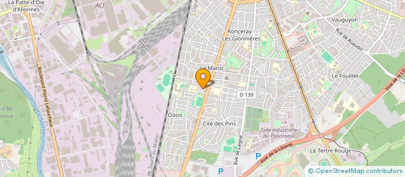 localisation de l'entreprise SAMIR BIRECHE HOLDING  LE MANS