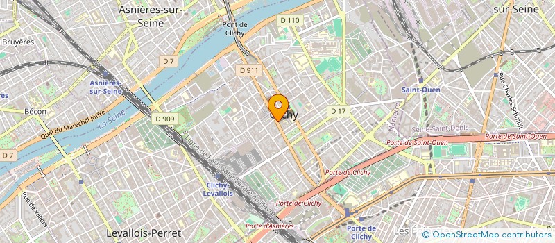 localisation de l'entreprise SAMIRA PIKPO à CLICHY