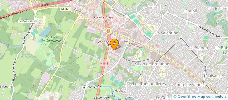 localisation de l'entreprise SAMISOL à SAINT-HERBLAIN
