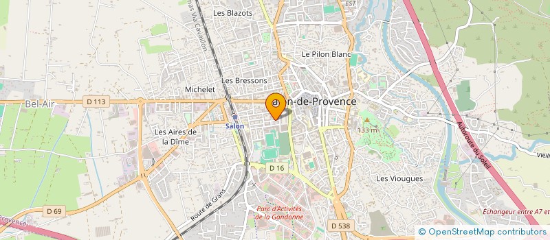 localisation de l'entreprise SAMITEC AMELIO INNOVAT COMMUNI à SALON-DE-PROVENCE