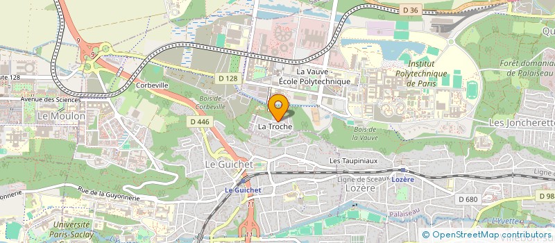 localisation de l'entreprise SAMJ IMMO à PALAISEAU