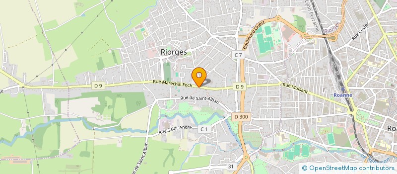 localisation de l'entreprise SAMK II à RIORGES