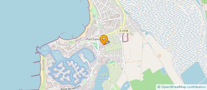 localisation de l'entreprise SAMKA  LE GRAU-DU-ROI