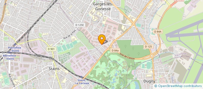 localisation de l'entreprise SAMKO à GARGES-LES-GONESSE