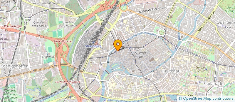 localisation de l'entreprise SAMKON à STRASBOURG