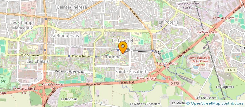 localisation de l'entreprise SAMLANDEEN à RENNES