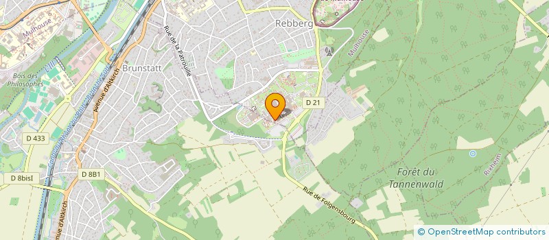 localisation de l'entreprise SAMLAULIL  MULHOUSE