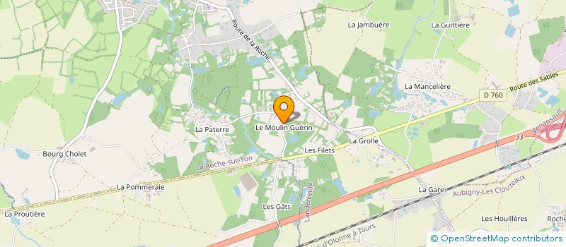localisation de l'entreprise SAMLICS à VENANSAULT