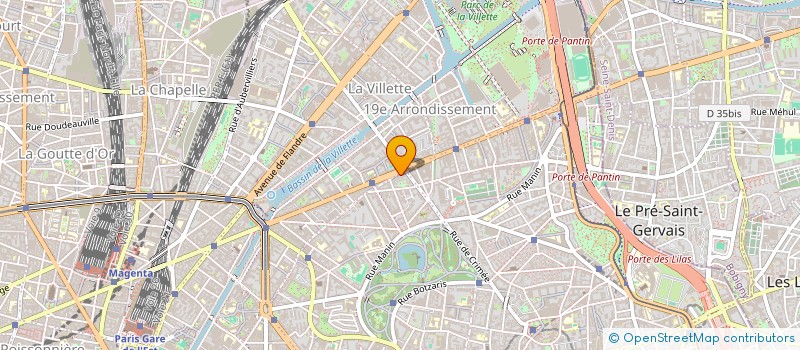 localisation de l'entreprise SAMLIS  PARIS