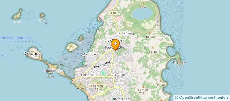 localisation de l'entreprise SAMLO MAYOTTE SARL à PAMANDZI