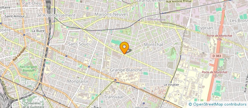 localisation de l'entreprise SAMM AERO  LYON