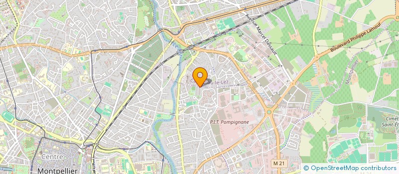 localisation de l'entreprise SAMM EDIT à MONTPELLIER