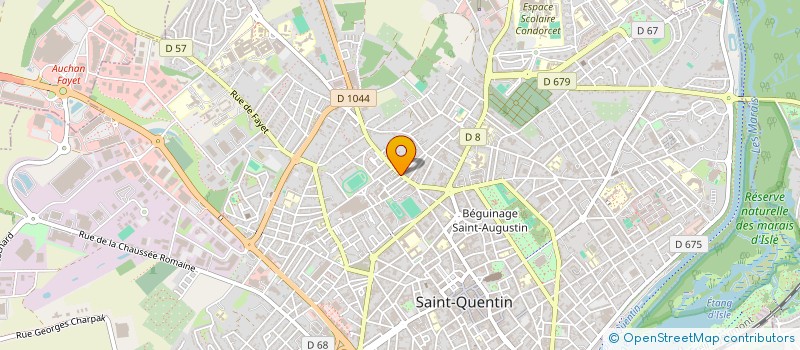 localisation de l'entreprise SAMM HABITAT à SAINT QUENTIN
