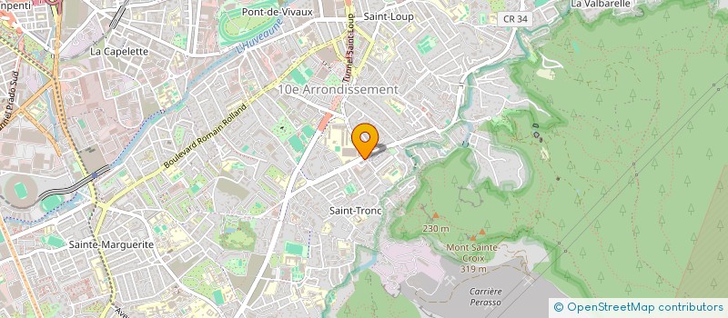 localisation de l'entreprise SAMM SECURITE à MARSEILLE