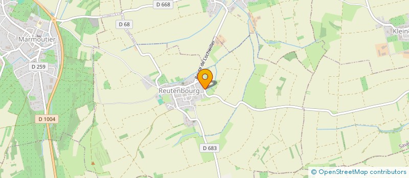 localisation de l'entreprise SAMM SOCIETE ALSACIENNE DE MAINTENANCE ET DE METALLERIE  REUTENBOURG