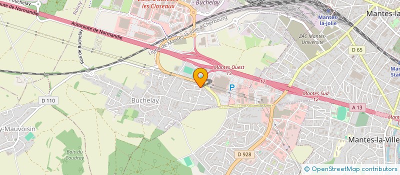 localisation de l'entreprise SAMM TAXI  BUCHELAY