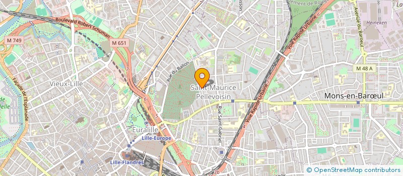 localisation de l'entreprise SAMMA SANITAIRE à LILLE
