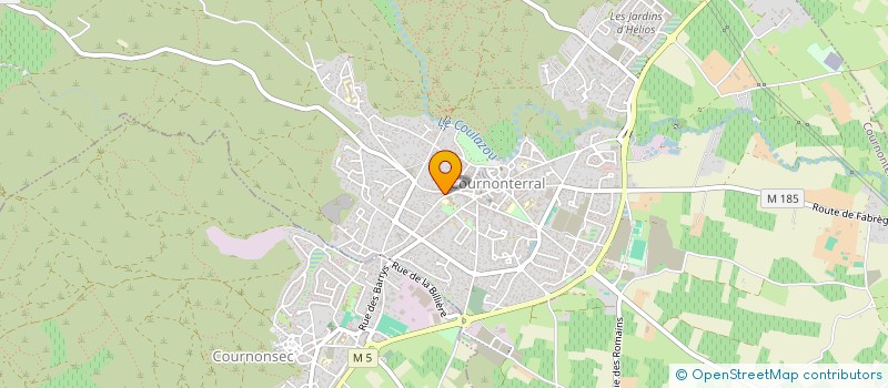 localisation de l'entreprise SAMMAR à COURNONTERRAL