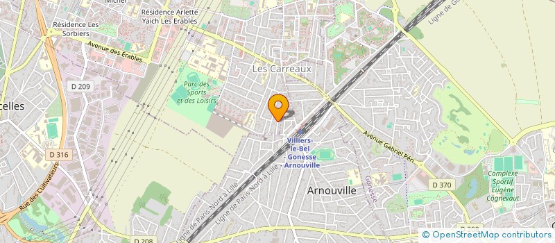 localisation de l'entreprise SAMMARY  VILLIERS-LE-BEL