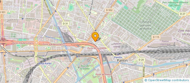 localisation de l'entreprise SAMMER PRIMEUR à PANTIN