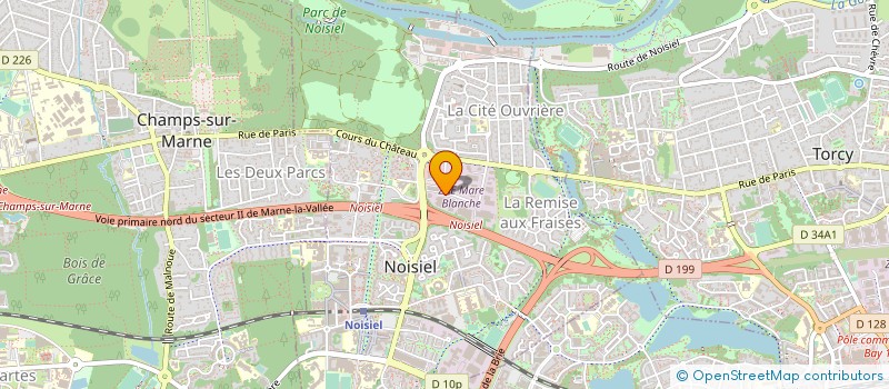 localisation de l'entreprise SAMMOB BATIMENT INDUSTRIES à NOISIEL