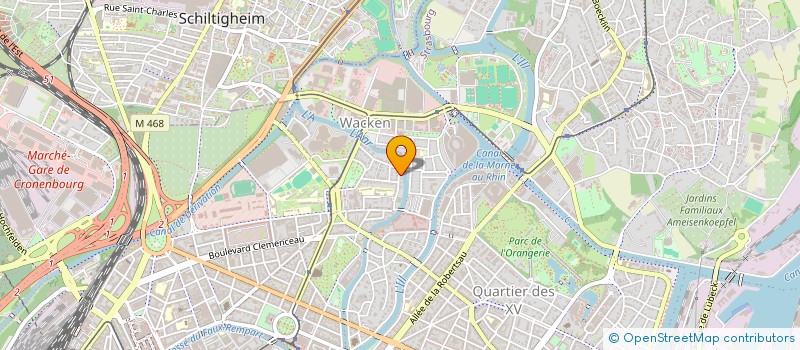 localisation de l'entreprise SAMMY DAVIS JR à STRASBOURG