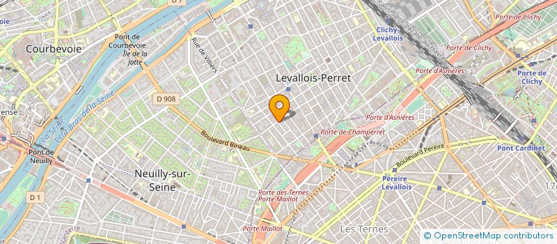 localisation de l'entreprise SAMMY PRODUCTIONS à LEVALLOIS-PERRET