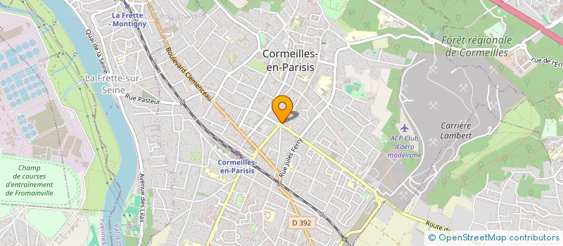localisation de l'entreprise SAMN à CORMEILLES-EN-PARISIS
